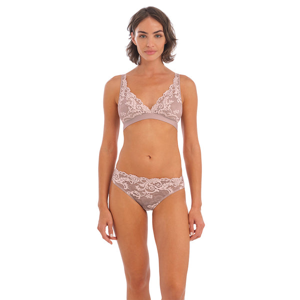Ladies Soft Cup Bralette Wacoal Instant Icon WA810322 – underwearbargains