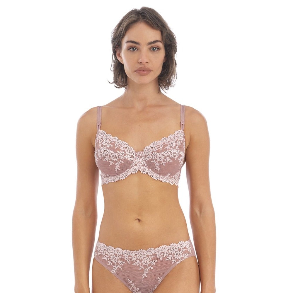 Embrace Lace Wired Fixed Strap Non-Padded Women's Beginner Bra