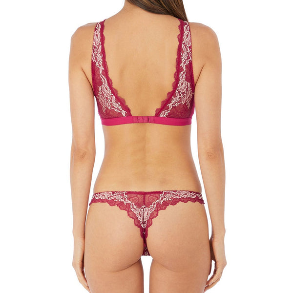 Wacoal Lace Perfection Bralette, Strawberry Ice